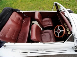 White Beauford for wedding hire in Waltham Abbey